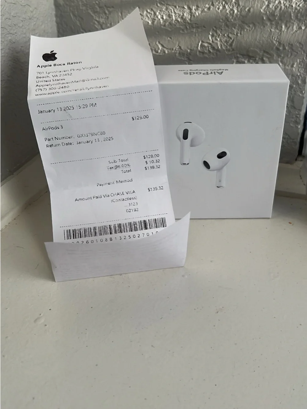 Apple AirPods 3rd Gen Wireless Earbuds - White